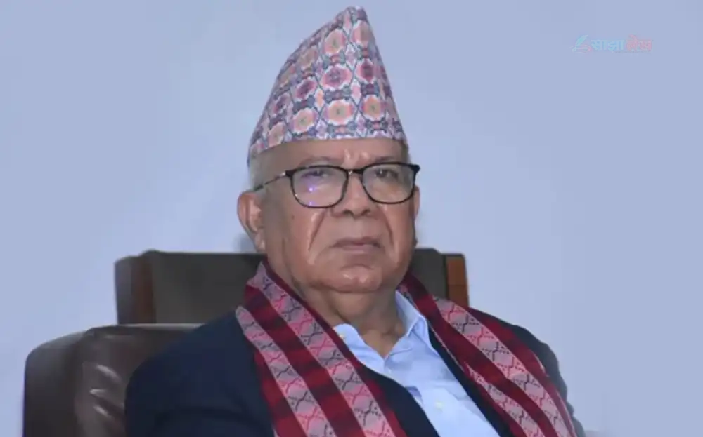 News article: पूर्वप्रधानमन्त्री माधवकुमार न